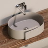 Керамічна раковина 56 см Flaminia Roll 56, argilla (RL56L) На стільницю, На тумбу 
