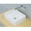 Керамическая раковина 40 см Flaminia Miniwash 40, white (MWL40) На столешницу, На тумбу Квадратные