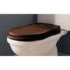 Кришка для унітазу Flaminia Efi, walnut / oro (23N / O) 