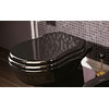 Крышка для унитаза Flaminia Efi, black/cromo (23/C) 