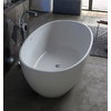 Ванна из искусственного камня отдельностоящая Flaminia App 176х91 см, white (AP176V) Flaminia Овальные