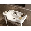 Керамическая раковина 105 см Flaminia Fidia 105, white (3050) Встраиваемые сверху, На столешницу, Подвесные Асимметричные, Полукруглые