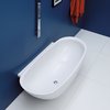 Ванна из искусственного камня Flaminia IO 165х75 см, white (IO70) Flaminia Овальные