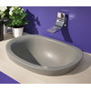 Керамічна раковина 60 см Flaminia IO 60, lava grey (IO4260) Вбудовувані зверху 