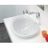 Керамічна раковина 60 см Flaminia IO 60, white (IO4260) Вбудовувані зверху 
