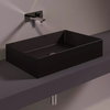 Керамічна раковина 60 см Simas Agile, matte black (AG 60) На стільницю, На тумбу 