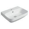 Керамическая раковина 60 см Simas Baden Baden, glossy white (BB 10) На столешницу, На тумбу, Подвесные Прямоугольные
