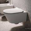 Подвесной безободковый унитаз Catalano New Zero NewFlush, bianco satinato (1VS55NRBM) Подвесные 