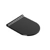 Крышка для унитаза Soft-close Plus Catalano, nero lucido (5SCSTPNNE) 