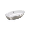 Керамічна раковина 70 см Catalano Gold &amp; Silver, silver / white(170VLNBA) На стільницю, На тумбу 