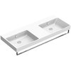 Керамическая раковина 125 см Catalano NEW ZERO, bianco lucido (1125ZEDUP00) На столешницу, На тумбу, Подвесные, Полувстраиваемые Прямоугольные