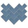 Плитка Wow Boho Elle Blue Raku 20*20 (118703) WOW Для кухні, Для громадських приміщень, Для житлових приміщень, Для ванної