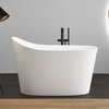 Ванна отдельностоящая Antonio Lupi MASTELLO 135x75 см, белый (Mastello Bianco) Antonio Lupi Овальные