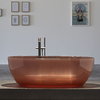 Ванна окремостояча Antonio Lupi REFLEX 167X86 см, червоний (Reflex Ginger) Antonio Lupi Овальні