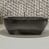 Ванна окремостояча Antonio Lupi SOLIDEA 210x130 см, чорний (Solidea210 Nero Marquinia) Antonio Lupi Овальні