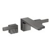 Смеситель для раковины Axor Edge diamond cut, Polished Black Chrome (46061330) Для раковины Черный глянцевый 