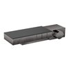 Термостатический смеситель на 3 потребителя Axor Edge diamond cut, Polished Black Chrome (46141330) Для ванны, Для душа Черный глянцевый 