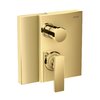 Смеситель скрытого монтажа Axor Edge, Polished Gold Optic (46450990) Для ванны, Для душа Золото