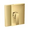 Смеситель скрытого монтажа Axor Edge, Polished Gold Optic (46650990) Для ванны, Для душа Золото