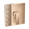 Смеситель скрытого монтажа Axor Edge diamond cut, Polished Red Gold (46651300) Для ванны, Для душа Красное золото