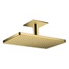 Верхний душ Axor MyEdition 460х300 мм, Polished Gold Optic (35277990) Верхние души Золото