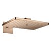 Верхний душ Axor MyEdition 460х300 мм 3-х функциональный, Polished Red Gold (35282300) Верхние души Красное золото