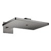 Верхний душ Axor MyEdition 460х300 мм 3-х функциональный, Polished Black Chrome (35282330) Верхние души Черный глянцевый 