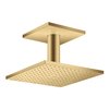 Верхній душ Axor MyEdition 250х250 мм, Brushed Gold Optic (35308250) Верхні душі Золото