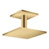 Верхний душ Axor MyEdition 250х250 мм 2-х функциональный, Brushed Gold Optic (35312250) Верхние души Золото