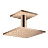 Верхний душ Axor MyEdition 250х250 мм 2-х функциональный, Polished Red Gold (35312300) Верхние души Красное золото