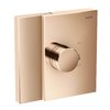 Термостатический смеситель Axor Edge, Polished Red Gold (46740300) Для ванны, Для душа Красное золото