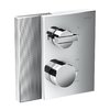 Термостатический смеситель Axor Edge diamond cut, Chrome (46751000) Для ванны, Для душа Хром