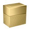 Вентиль для прихованого монтажу Axor Edge diamond cut, Polished Gold Optic (46771990) Axor Коллекция Edge Для ванни, Для раковини