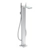 Підлоговий змішувач для ванни Axor MyEdition, Chrome / Mirror Glass (47440000) Для ванни Хром
