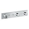 Термостатичний змішувач для душу на 2 споживача Axor MyEdition, Chrome (18355000) Для душа Хром