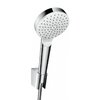 Душовий набір Hansgrohe Crometta 1 jet EcoSmart, шланг 1.6 м (26569400) Душові набори Хром-білий