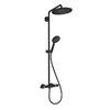 Душова система Hansgrohe Raindance Select S SHOWERPIPE Matt Black 280мм (26890670) Душові стійки Чорний матовий