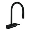 Смеситель для кухни Hansgrohe Aquno Select M81 черный матовый (73831670) Для кухни Черный, Черный матовый
