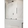 Раздвижная шторка для ванны Radaway Furo Black PND II 110L (10109588-54-01L+10112544-01-01) Radaway Furo Розсувні