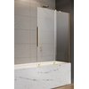 Раздвижная шторка для ванны Radaway Furo Gold PND II 100R (10109538-09-01R+10112494-01-01) Radaway Furo Розсувні
