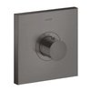 Термостатический смеситель Axor MyEdition, Brushed Black Chrome (36718340) Для душа Черный