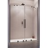 Душевая дверь Radaway Furo Black DWD 130 (10108363-54-01+10111317-01-01) двери Раздвижные тон стекла Прозрачное 