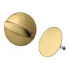 Слив и перелив для ванны Hansgrohe Flexaplus, Polished Gold Optic (58185990) Для ванн Внешняя часть