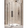 Душевая кабина Radaway Furo Black KDD 80Lx80R (10105080-54-01L+10105080-54-01R) Квадратні Прозоре