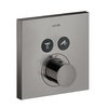 Термостатический смеситель на 2 потребителя Axor MyEdition, Polished Black Chrome (36715330) Для ванны, Для душа Черный