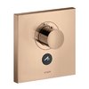 Термостатический смеситель Axor MyEdition, Polished Red Gold (36716300) Для ванны, Для душа Красное золото