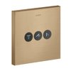 Переключатель потоков для душа Axor MyEdition, Brushed Bronze (36717140) Axor Коллекция MyEdition 
