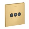 Переключатель потоков для душа Axor MyEdition, Brushed Gold Optic (36717250) Axor Коллекция MyEdition 