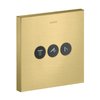 Переключатель потоков для душа Axor MyEdition, Brushed Brass (36717950) Axor Коллекция MyEdition 