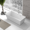 Ванна iStone Eunice, Matte White 180x80 (WD65149) iStone Прямокутні